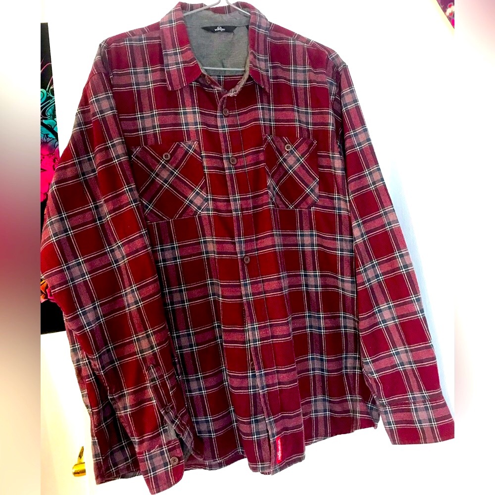 Wrangler Flannel Shirt Size XL